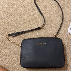 michael kors crossbody bag black